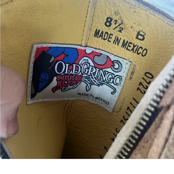 Old Gringo New Sheriff Brown boots🤎🤎EUC 8.5 - Picture 4 of 8